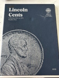 Lincoln Cents in Book