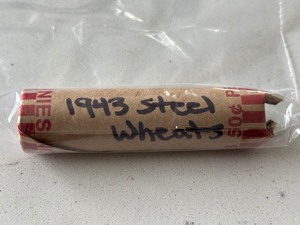 1943 Steel Cent Roll