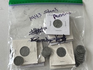 1943 Steel Lincoln Cents