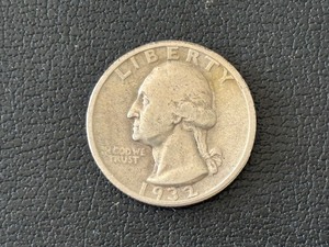 1932-S Washington Quarter KEY DATE Only 408,000 Minted