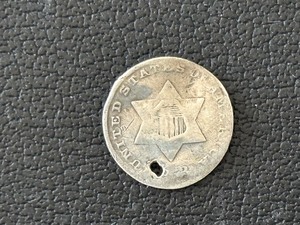 1853 Three Cent Silver