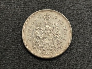 1965 Canada Silver Half Dollar