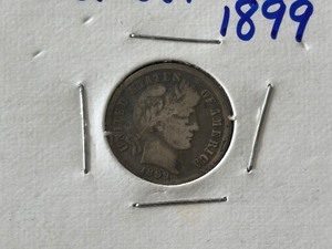 1899 Barber Dime