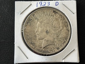 1923-D Peace Dollar