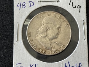 1948-D Franklin Half Dollar