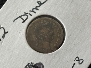 1892 Barber Dime