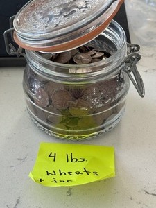 Lincoln Wheat Cents 4 Pounds