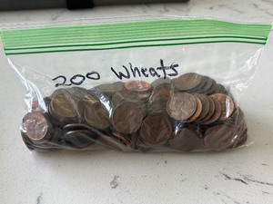 200 Lincoln Wheat Cents