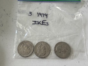 1974 Eisenhower Dollars