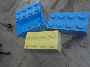 LEGO Storage Cubes- each one 20 x 1...