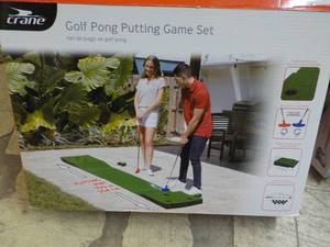 Crane Golf Pong Putting Game Set...