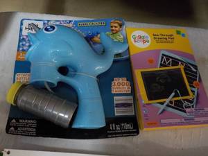 Bubble Blaster and See-Thru Drawing...