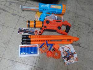 Nerf Toys and Darts...