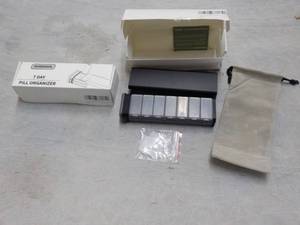 2 Kursoaya 7 day Pill Organizers...