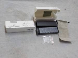 2 Kursoaya 7 day Pill Organizers...