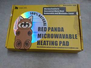 Red Panda Microwavable Heating Pad...