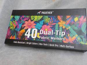 PAGATHER 40 Dual-tip Fabric Markers...