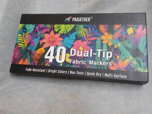 PAGATHER 40 Dual-tip Fabric Markers...