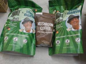 Popcorn and Mushroom Coffee...