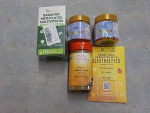 Vitamins, Cumin Powder, and Electro...