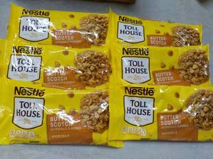 6 bags 11 oz Toll House Butterscotc...