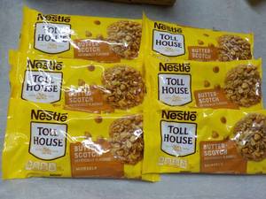 6 bags 11 oz Toll House Butterscotc...