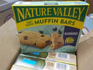 Case of 8 boxes Nature Valley Blueb...