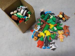 2 boxes Small Figurines...