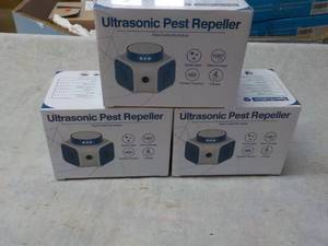 3 Ultrasonic Pest Repellers...