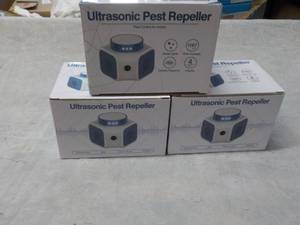 3 Ultrasonic Pest Repellers...