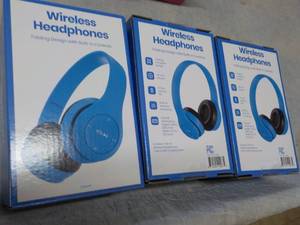3 Wireless Headphones...