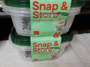 6 Snap and Store Food 66 oz Storage...
