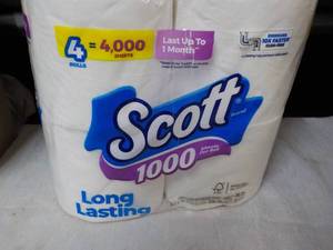 4 pack Scott Toilet Paper...