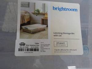 Bright Room 60 qt Latching Storage ...