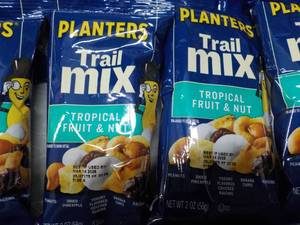 24 bags Planters 2 oz Trail Mix be...
