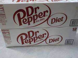 2 Diet Dr. Pepper 12 packs best da...
