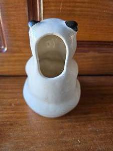 Small Chinese Metal Tray, Chinese Fan, Small, Panda