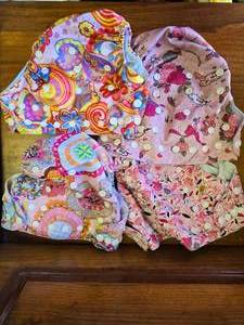 4 Floral Diaper Covers