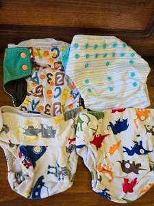 Dino, Stripes, Letters, Robots Diaper Covers