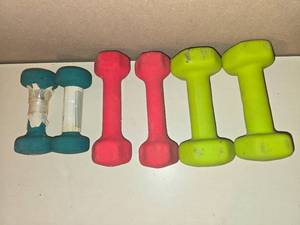 Hand Weights, 3 Sizes