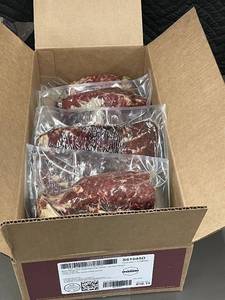 E - Beef Ribeye Roll Steak  - Needle Tenderized 10.4 lb Net