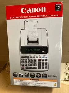 Canon 2-Color Heavy Duty Desktop Printing Calculator