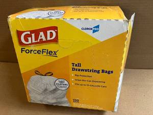 Glad ForceFlex Drawstring Bags