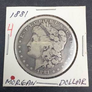 1881 Morgan Dollar
