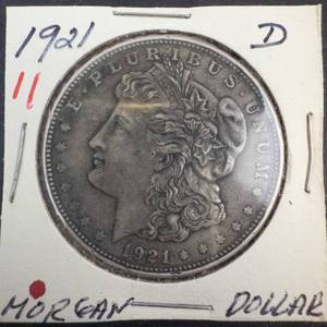 1921-D Morgan Dollar
