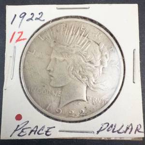 1922 Peace Dollar