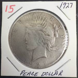 1927 Peace Dollar