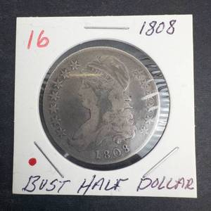 1808 Bust Half Dollar