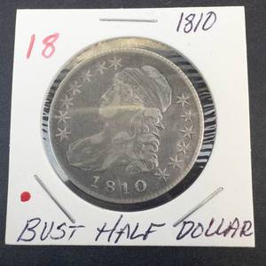 1810 Bust Half Dollar