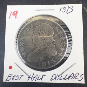 1813 Bust Half Dollar